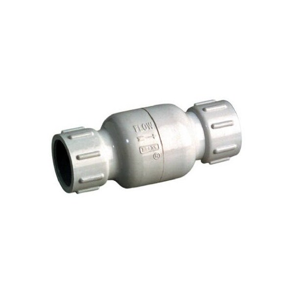 112 WHT PVC CHK Valve